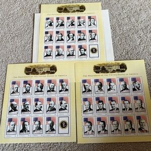 Presidential stamps